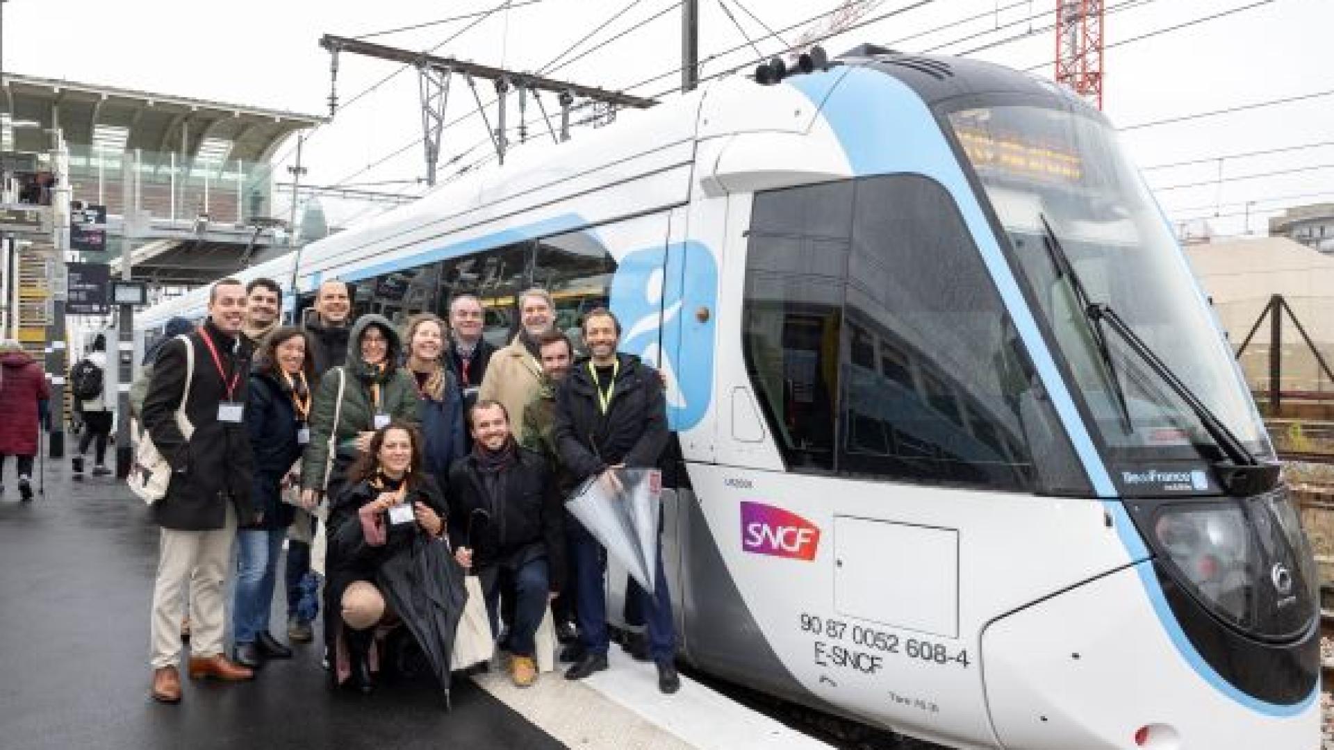 InaugurationT12 Le tram-train entre Massy et Evry-Courcouronnes