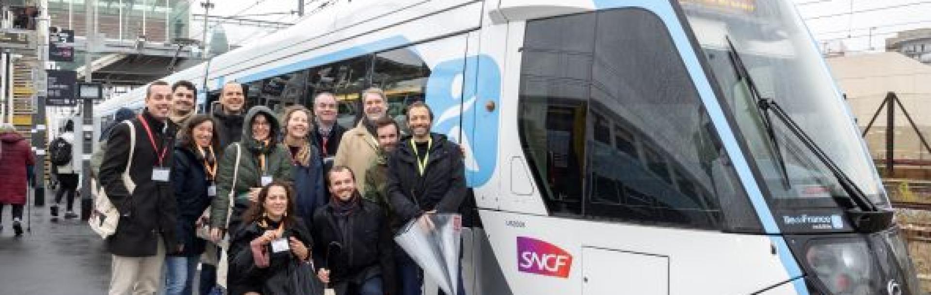 InaugurationT12 Le tram-train entre Massy et Evry-Courcouronnes