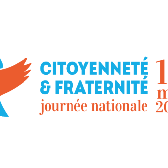 Logo Journée Nationale Citoyenneté et Fraternité 2023