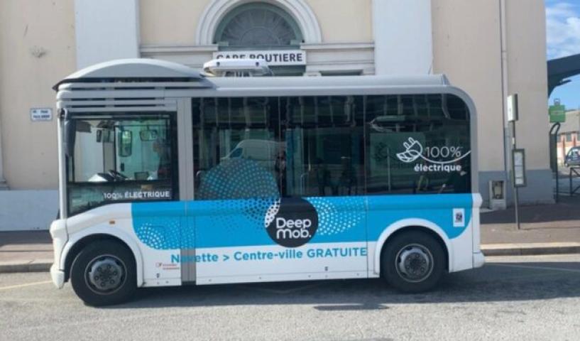 Navette centre-ville électrique à Dieppe