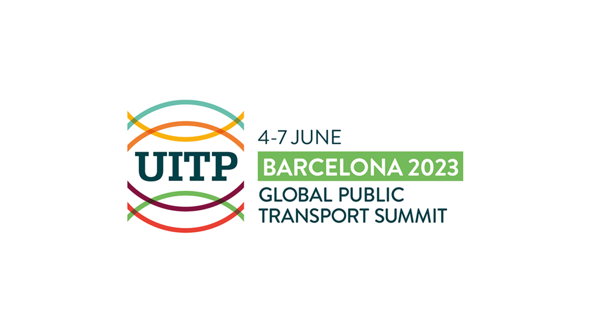 Logo UITP 2023 Barcelona