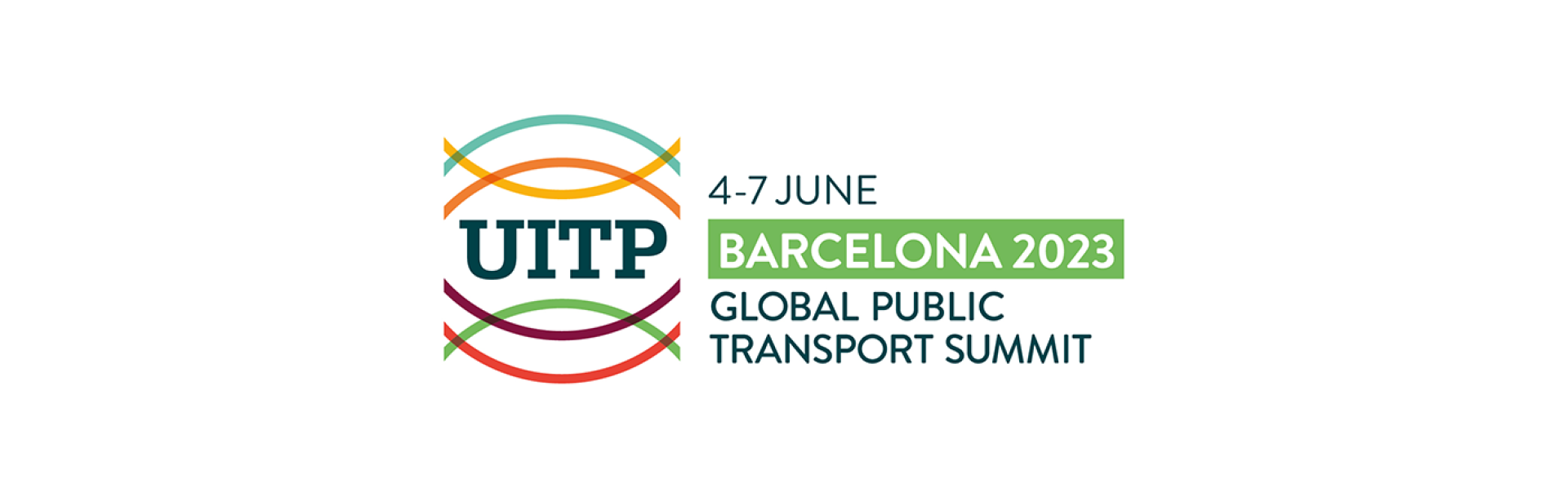 Logo UITP 2023 Barcelona