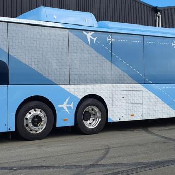 Metlink Airport Express bus in Wellington