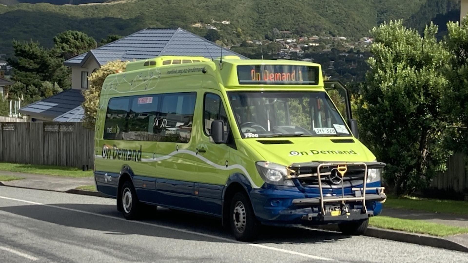 Metlink On Demand vehicle