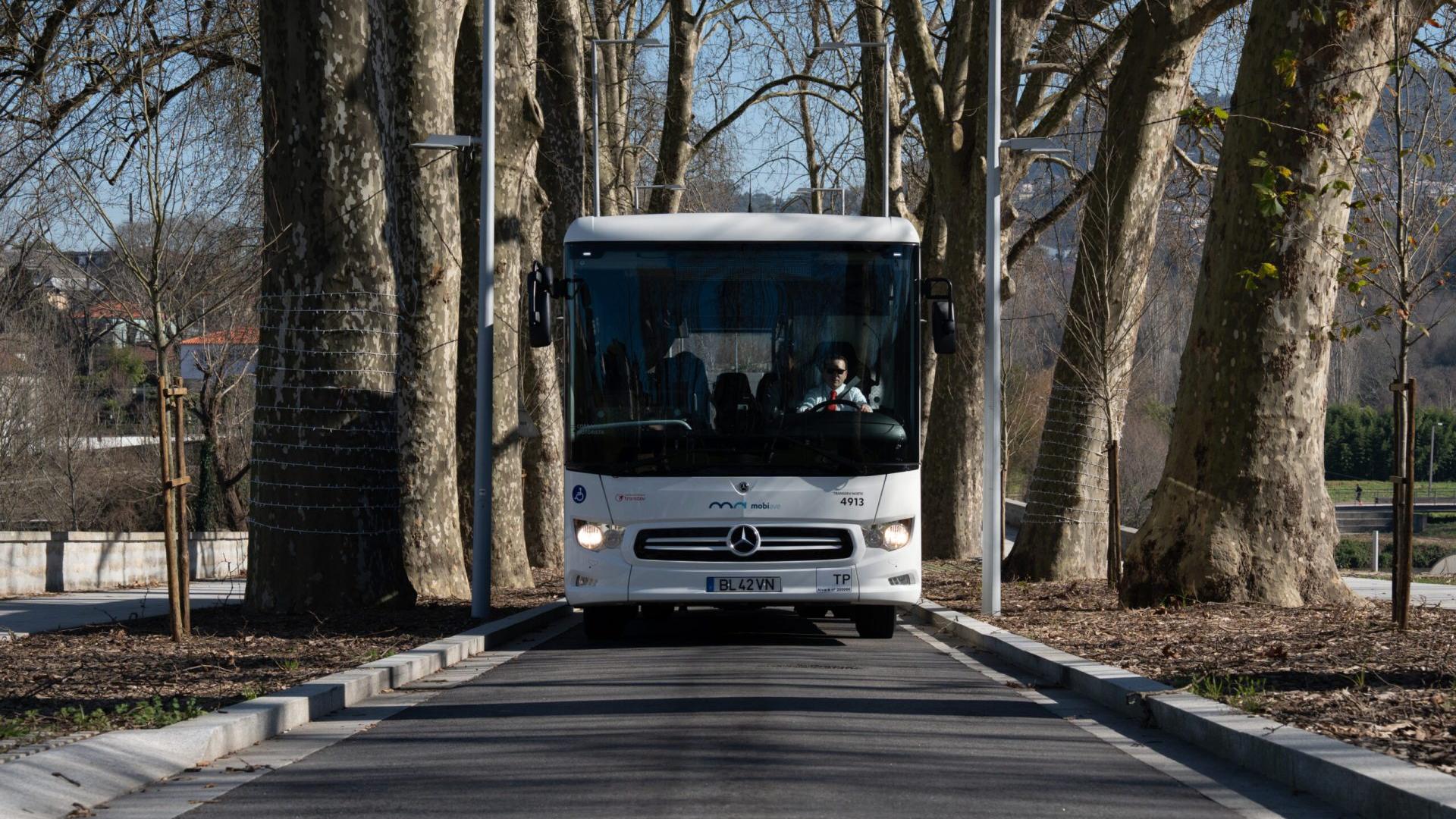 Mobiave bus in Portugal
