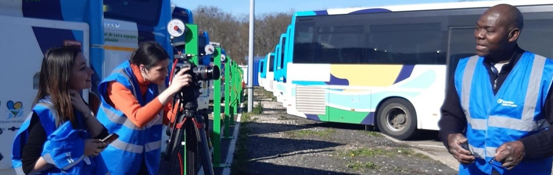 Monsieur Barancio conducteur chez Transdev