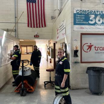 Mountain Metro Transit depot employees