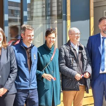 Inauguration du Village Mobile NEXAN 2 à Lyon