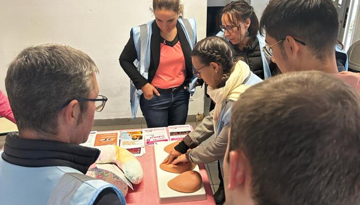 Octobre rose sensibilisation