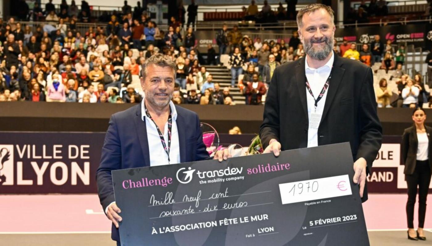 Caroline GARCIA, finaliste et ambassadrice du Tournoi OPEN Métropole de Lyon