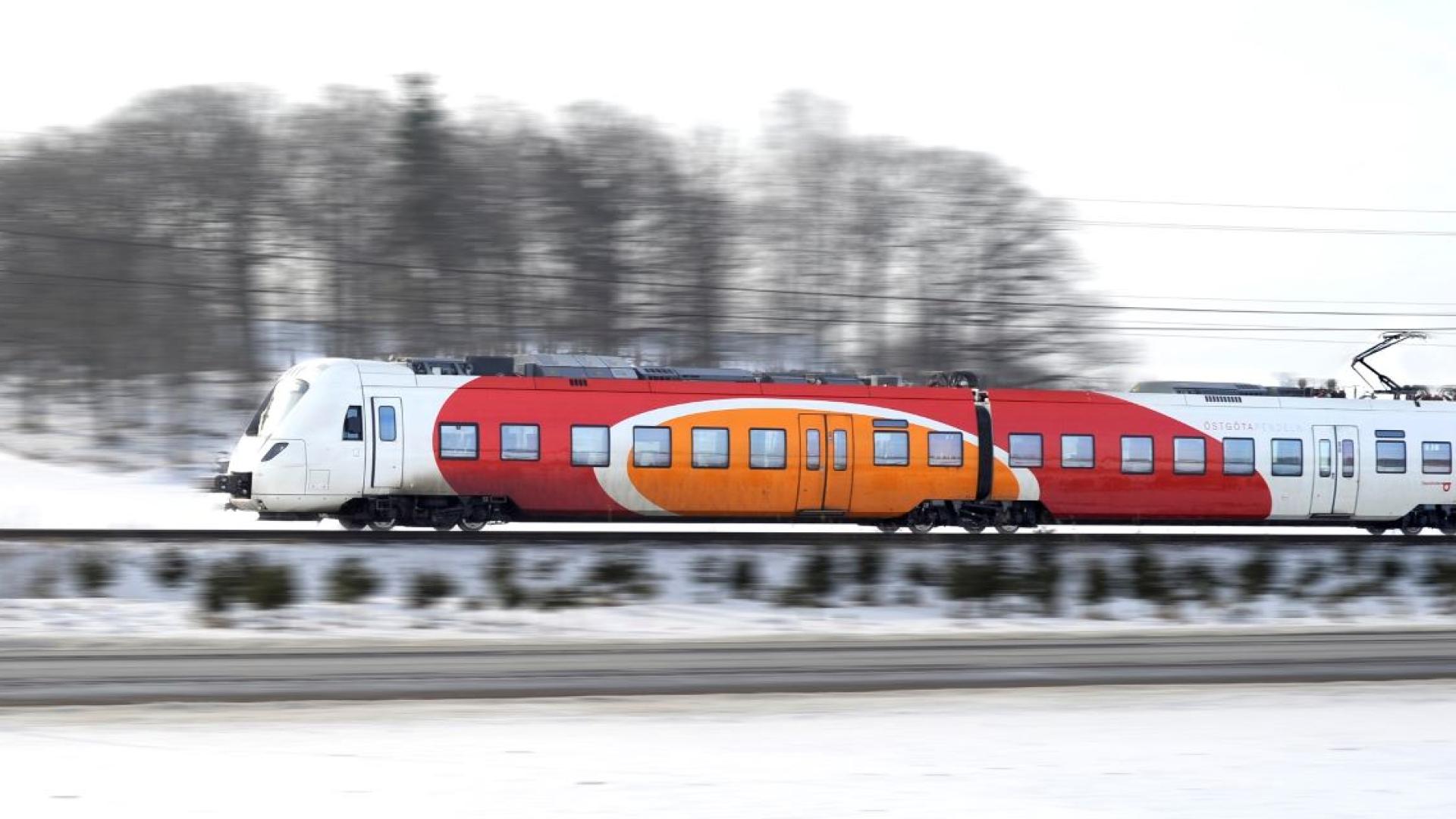 Train Östgötapendeln Sweden