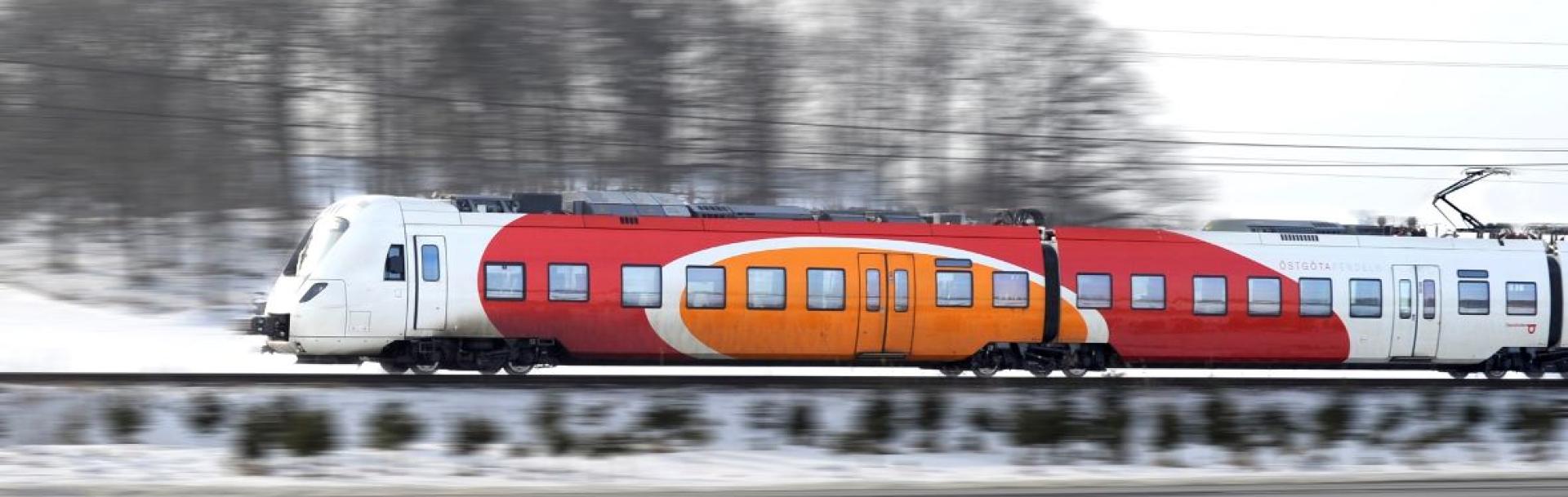 Train Östgötapendeln Sweden