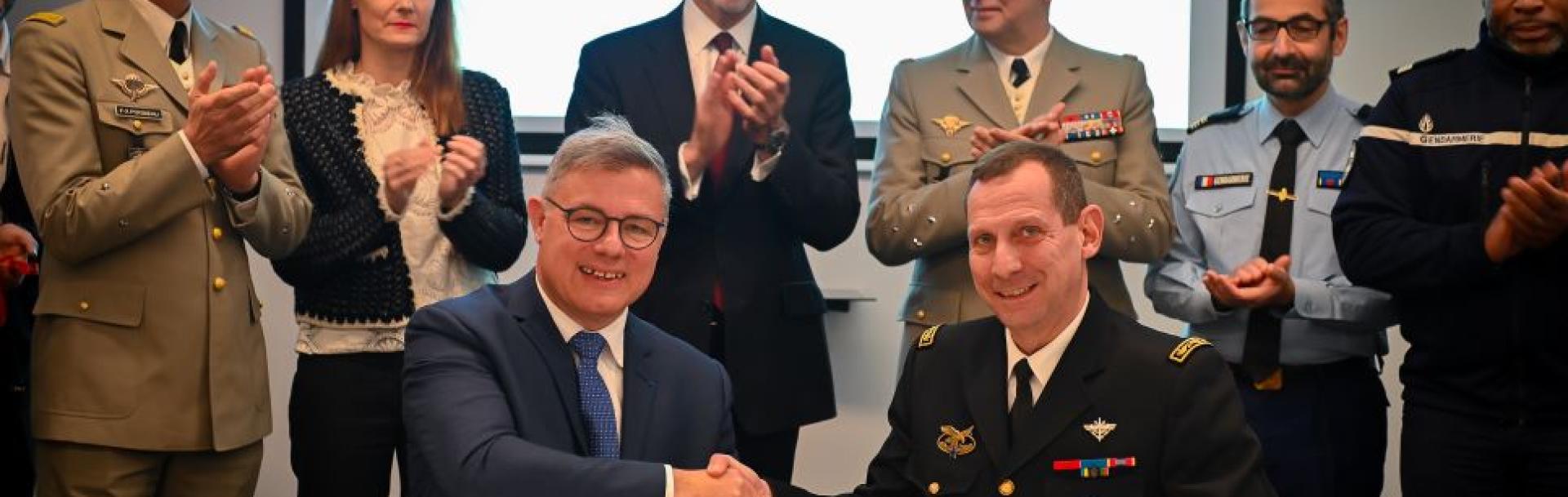 Partenariat Transdev Garde nationale