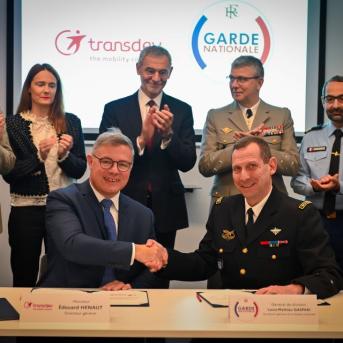 Partenariat Transdev Garde nationale