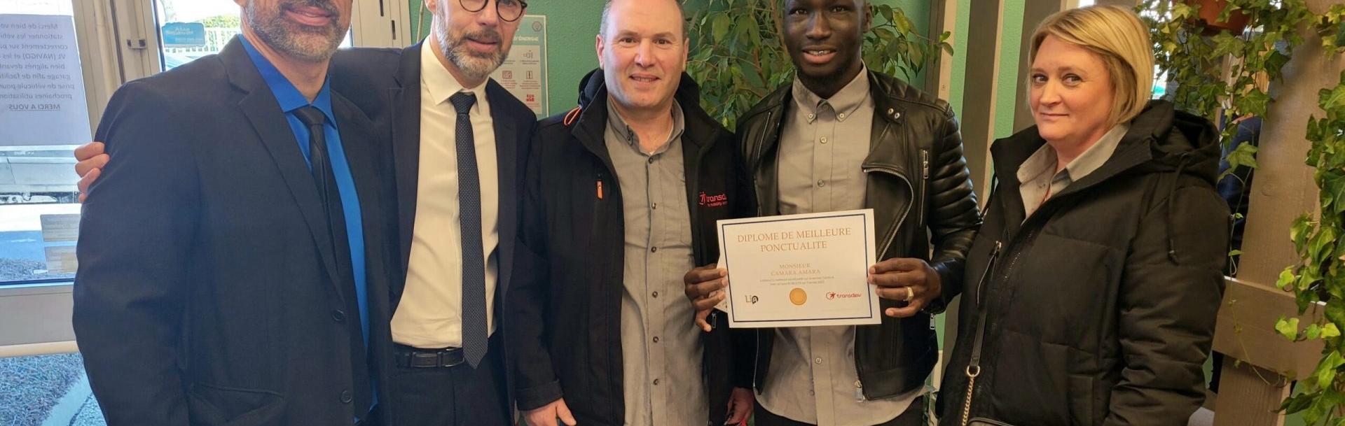 Photo de groupe collaborateurs de Flexilia au Havre