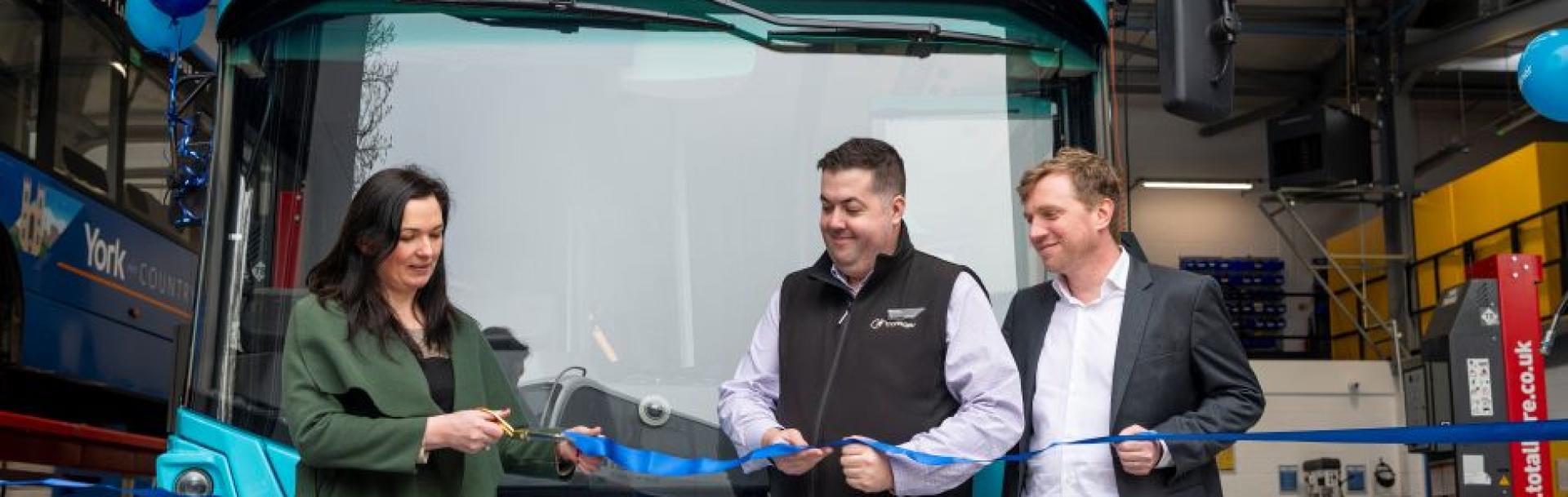 New depot opens ribbon cut