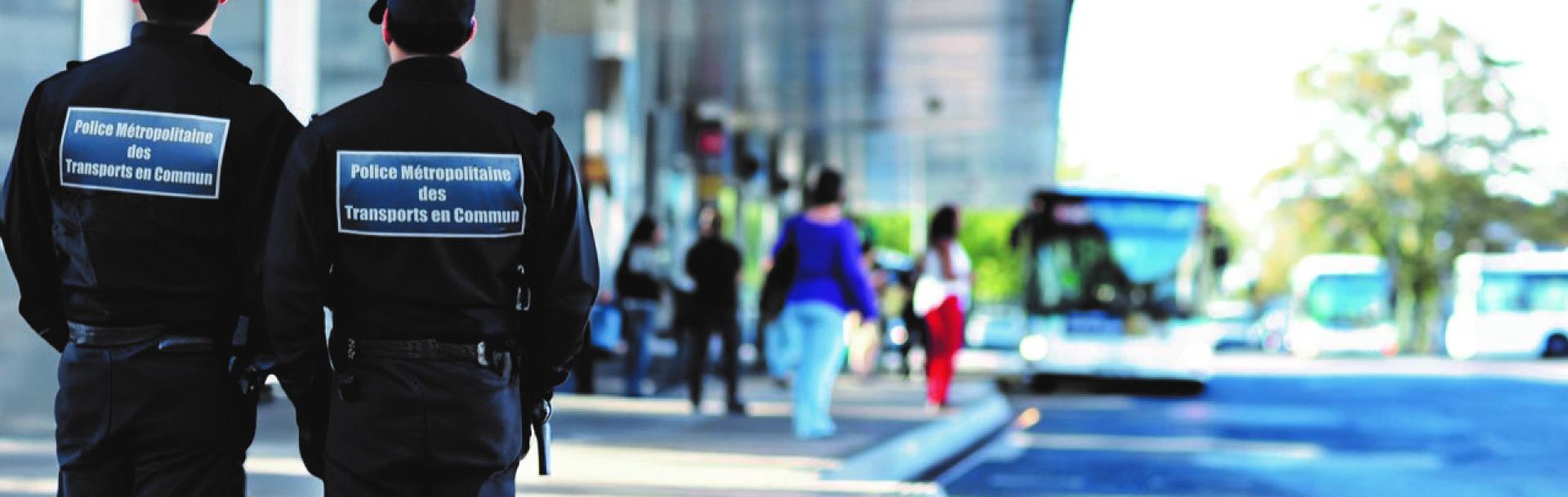 Police méropolitaine des transports_Montesson-bus stop