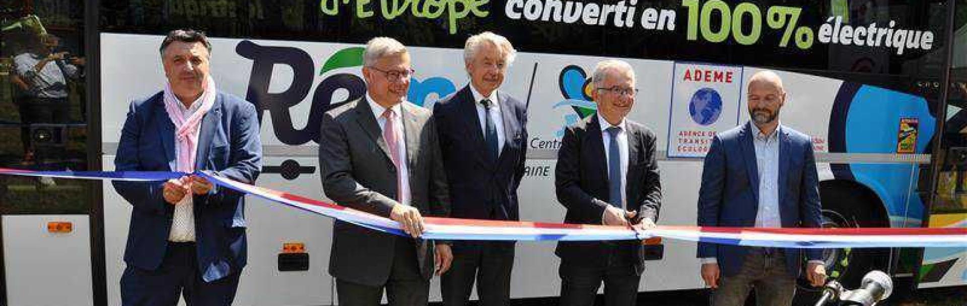 Autocar rétrofité homologué électrique