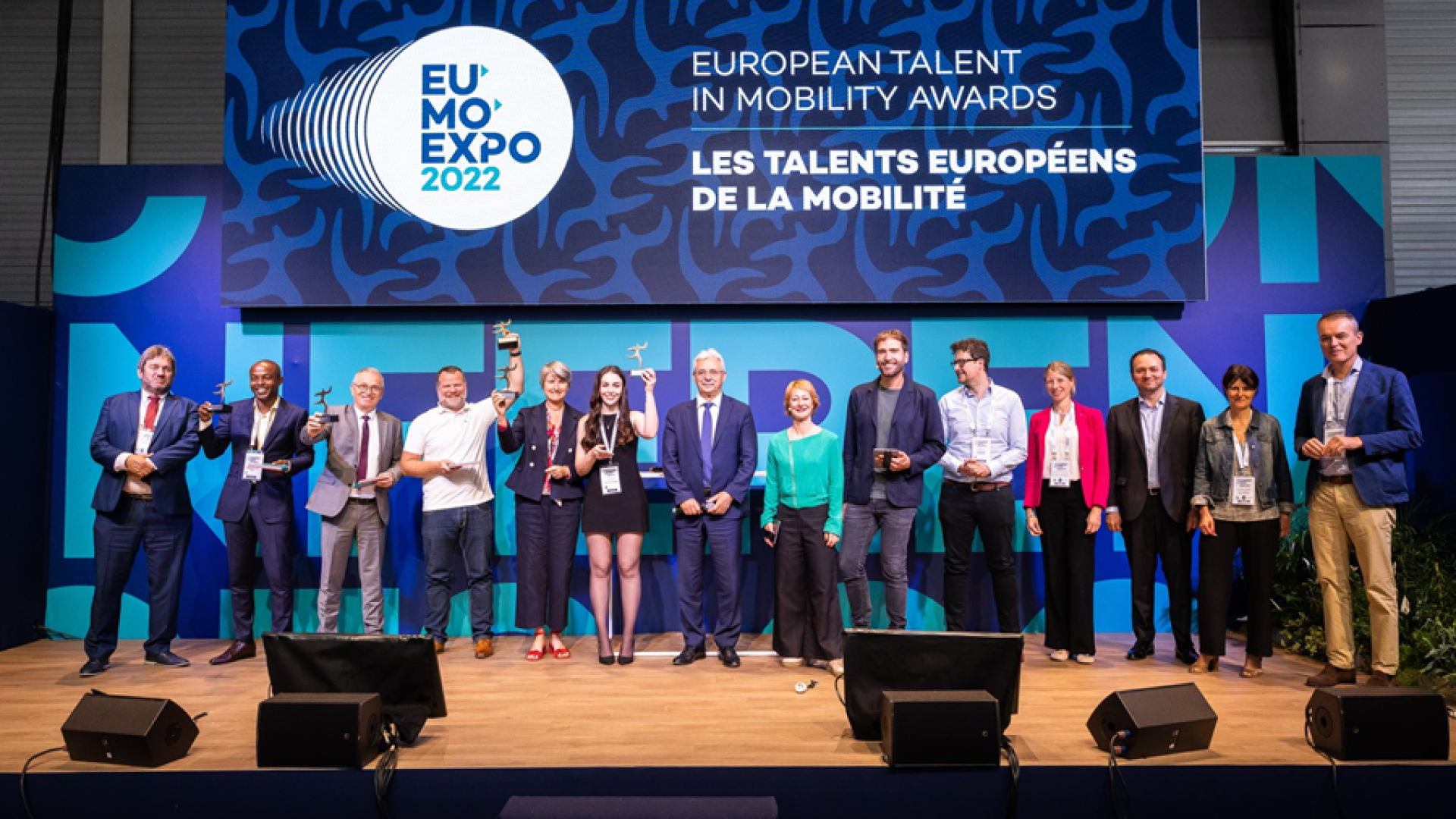 Collaborateurs Transdev candidats aux Talents européens de la Mobilité.