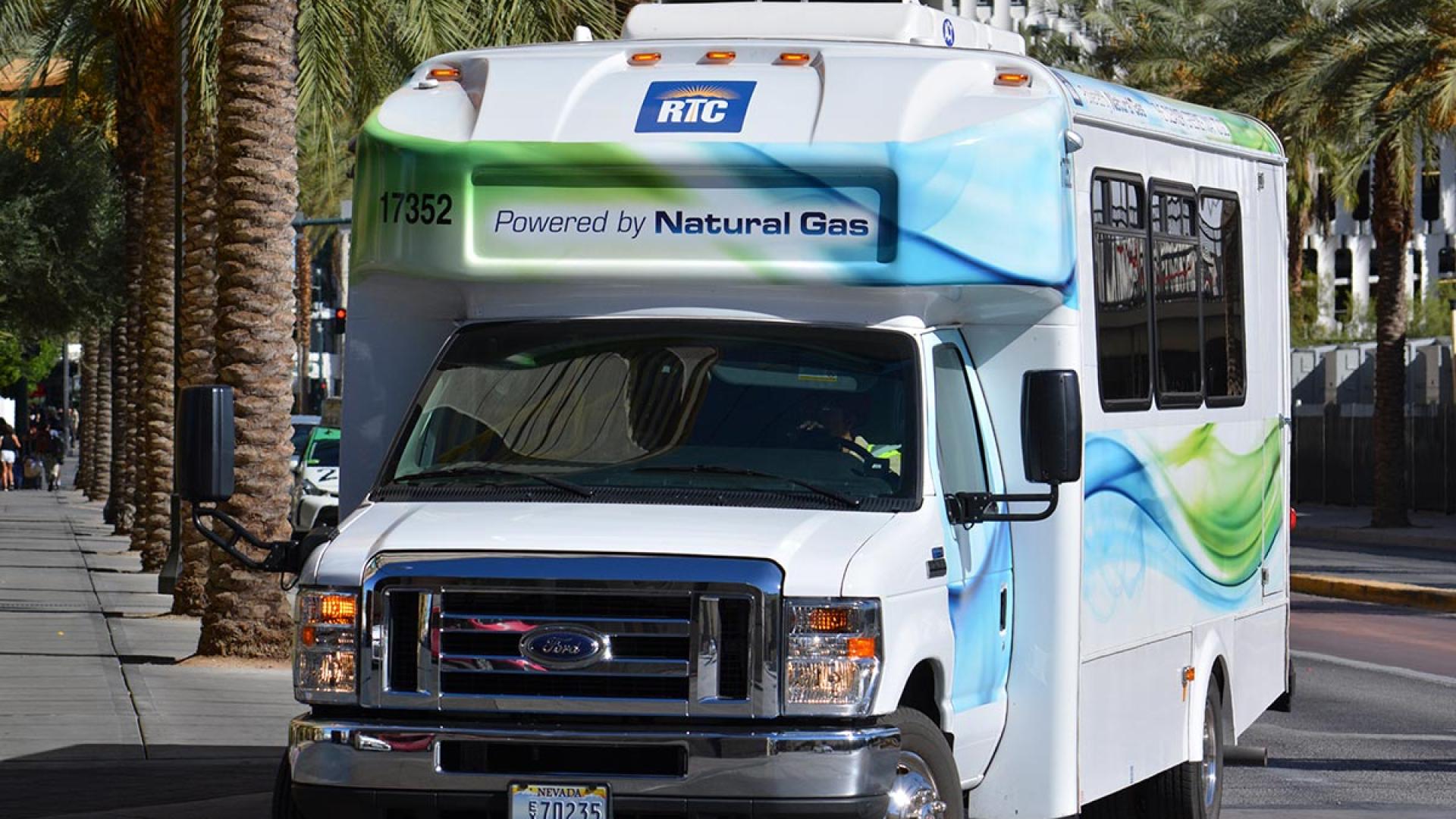 RTC Nevada Paratransit vehicle