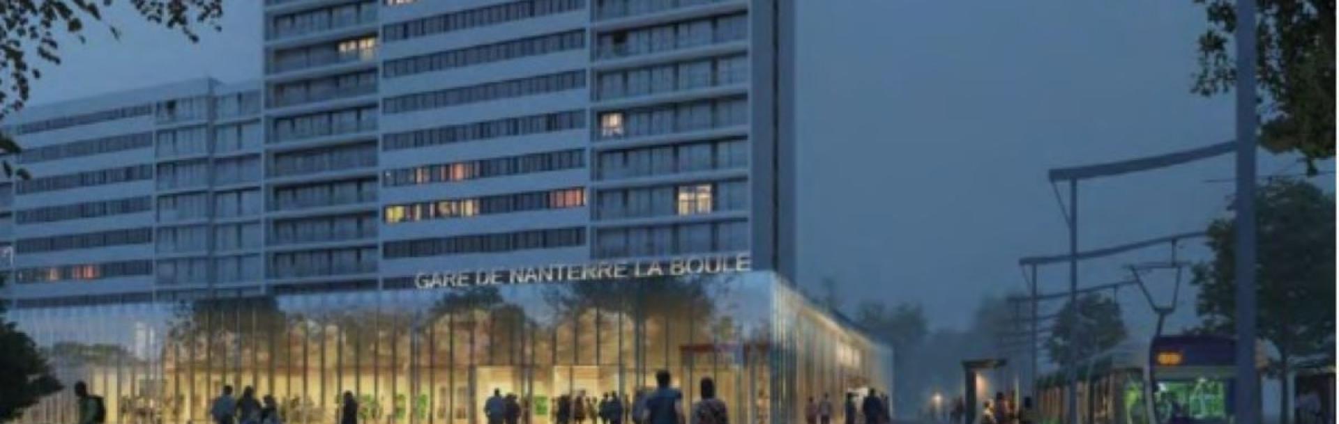 T1 Nanterre Gare de la line 15 du métro