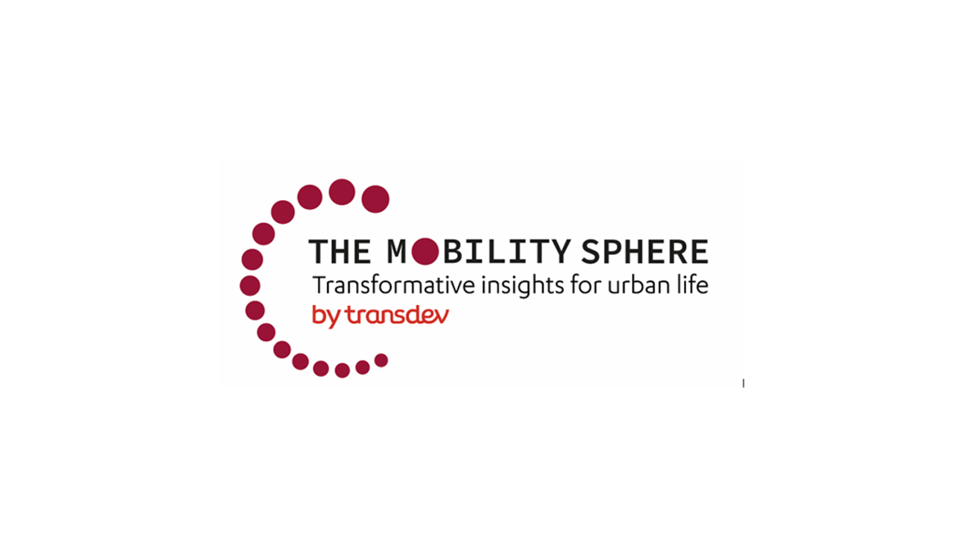 The Mobility Sphere logo sur fond blanc
