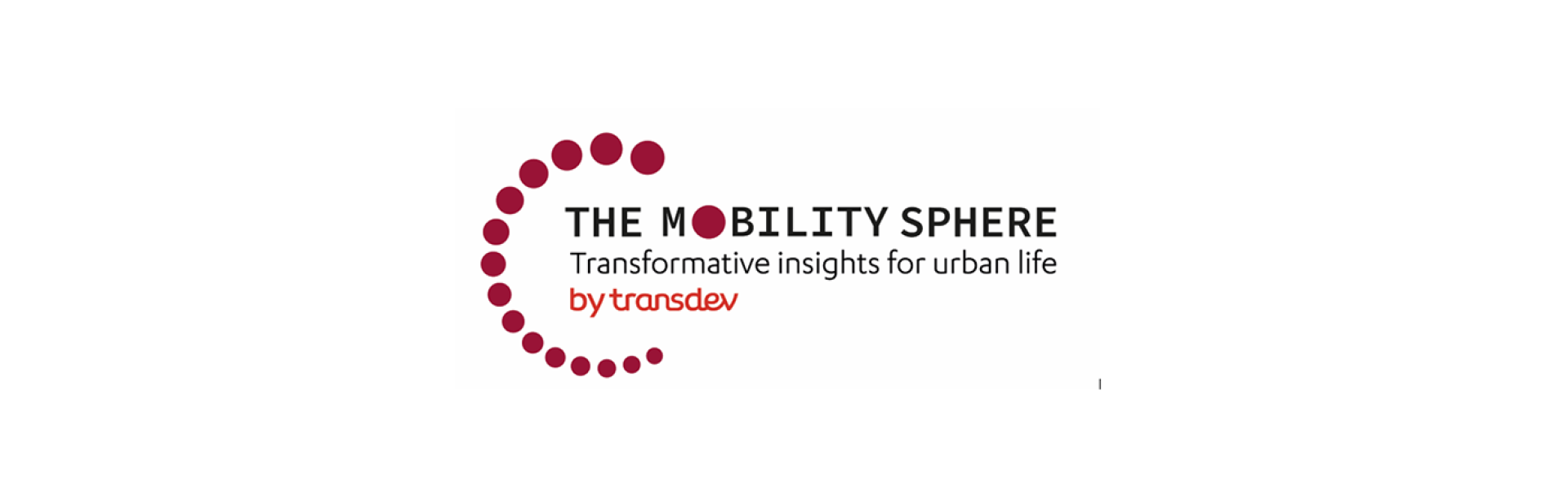 The Mobility Sphere logo sur fond blanc