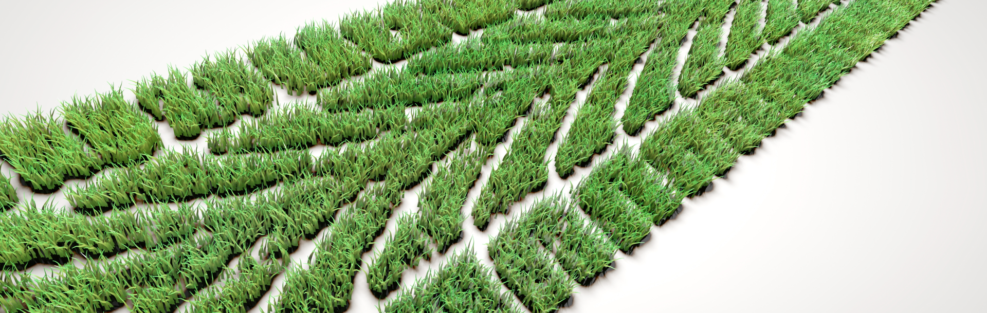 The Mobility Sphere Trace de pneu en pelouse