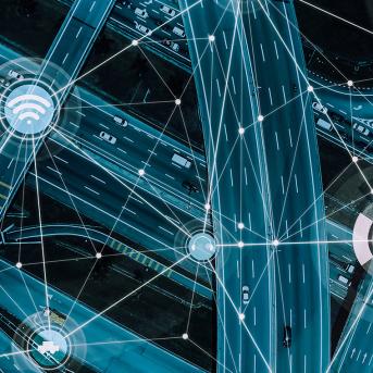 Routes reliées par la technologie