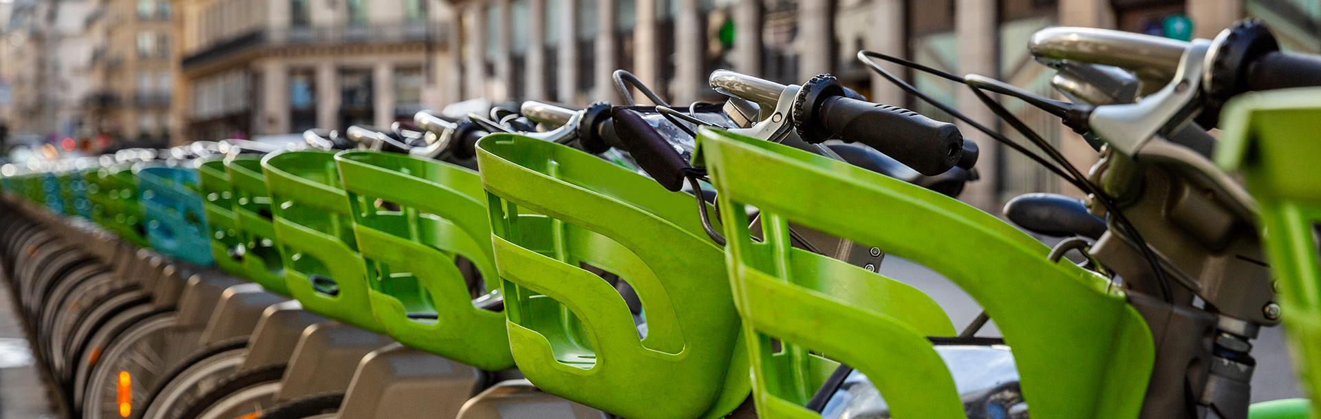 Vélos stationnés