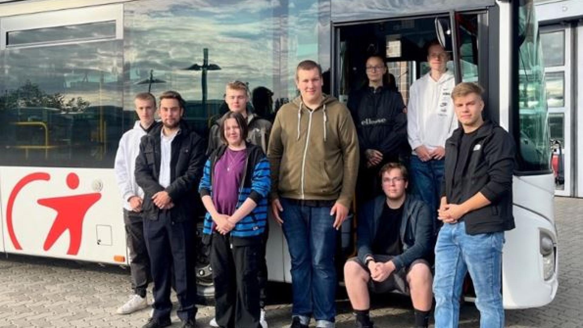 Les stagiaires de Regionalverkehr Westsachsen se préparent pour un avenir serein