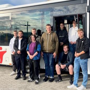 Les stagiaires de Regionalverkehr Westsachsen se préparent pour un avenir serein