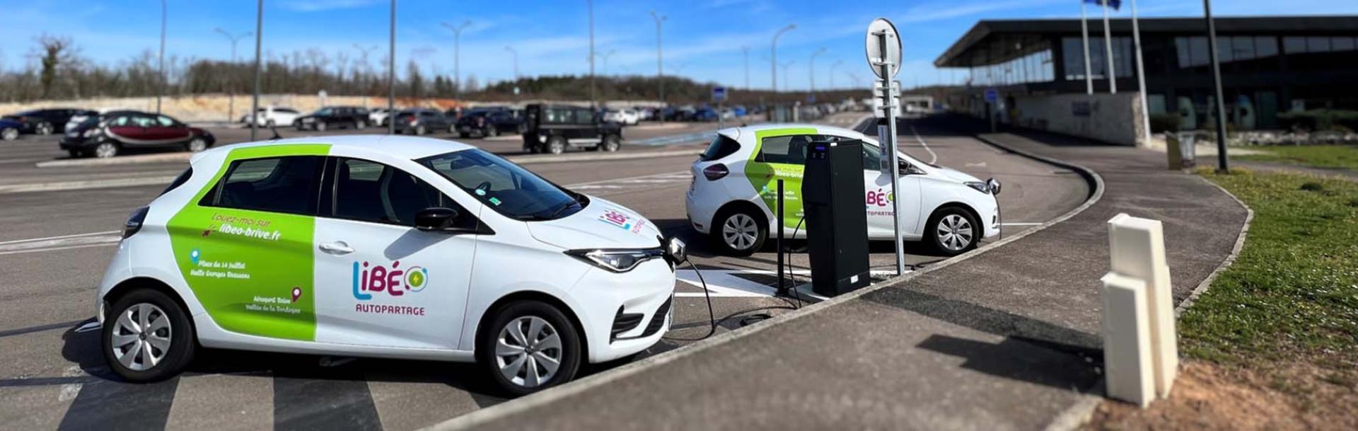 Véhicules Libéo autopartage en charge