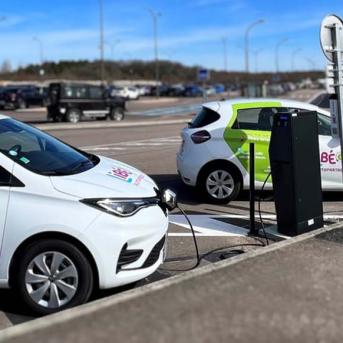 Véhicules Libéo autopartage en charge