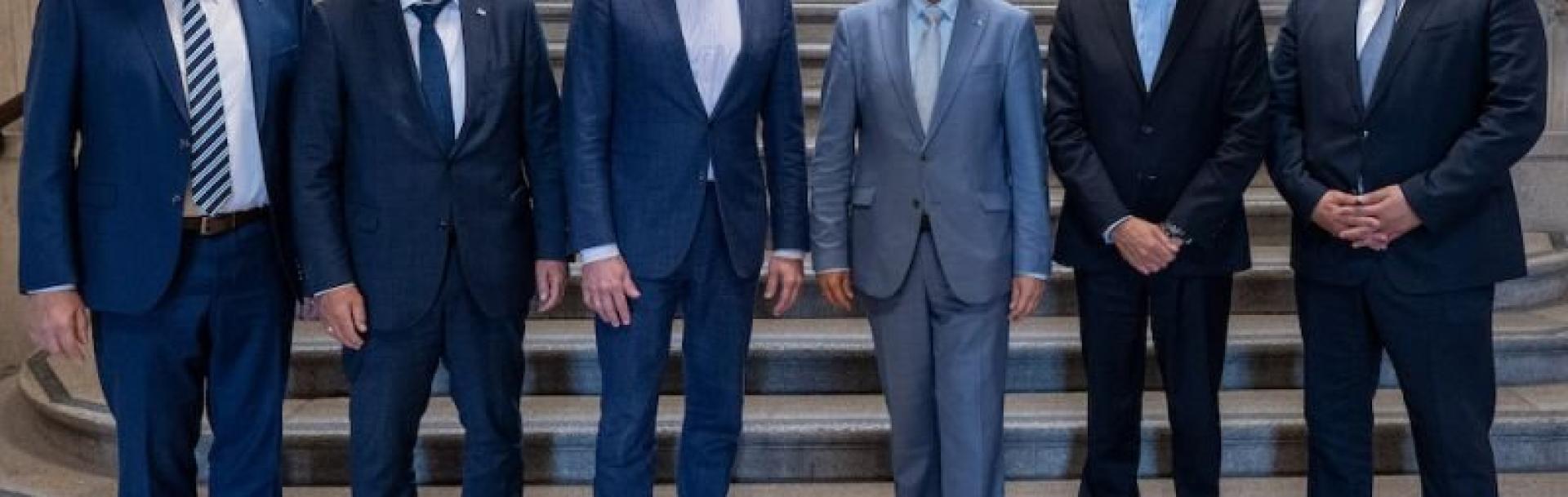 Visite du Rheinruhrbahn par Thierry Mallet, PDG de Transdev