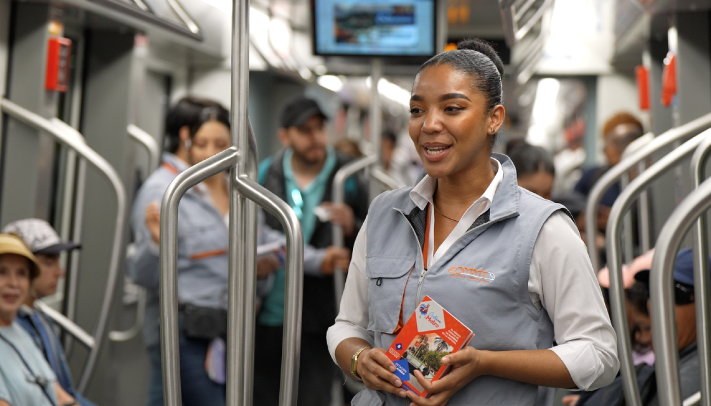 Transdev Ecuador Staff in QUITO metro