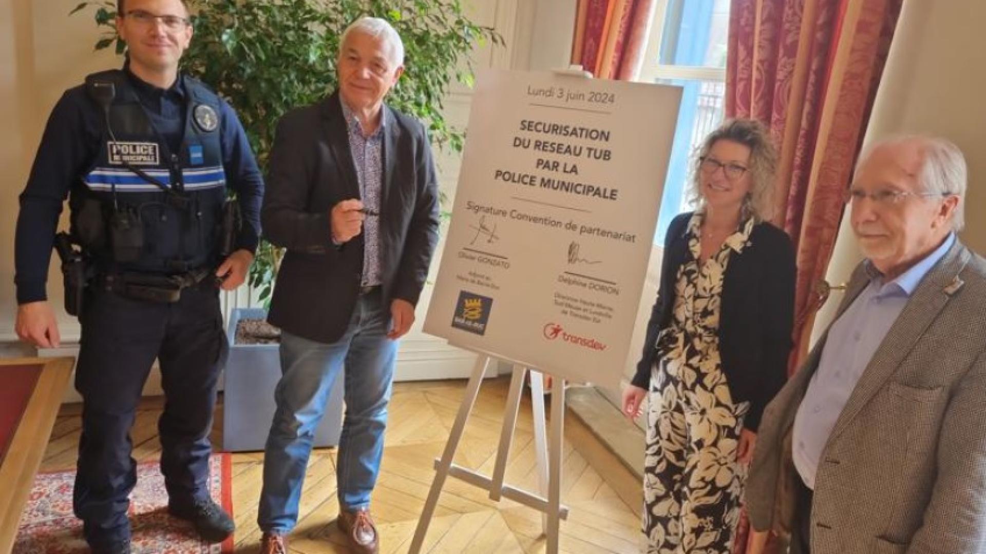 Transdev et la Police Municipale à Bar-le-Duc