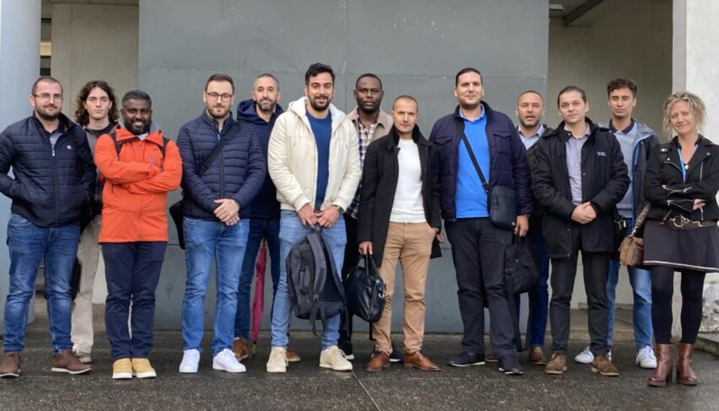 Photo de groupe Transdev et ENTPE