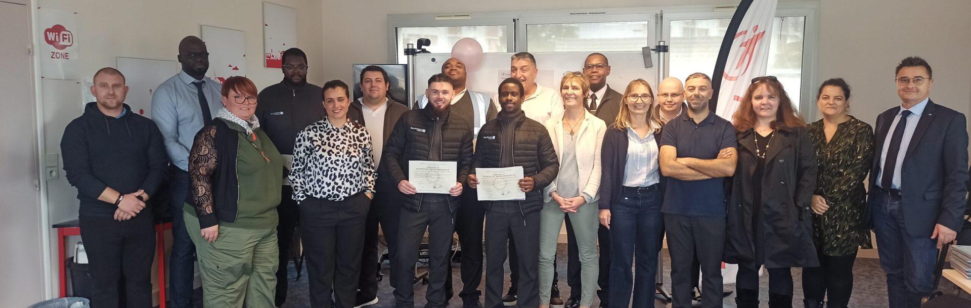 Transdev Marne et Ourcq : La remise du diplôme CAP