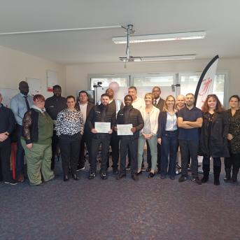 Transdev Marne et Ourcq : La remise du diplôme CAP