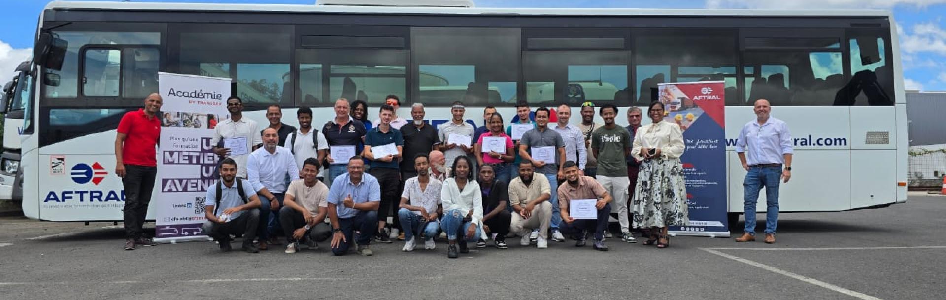 Transdev Outre-Mer former et recruter des conducteurs à La Réunion