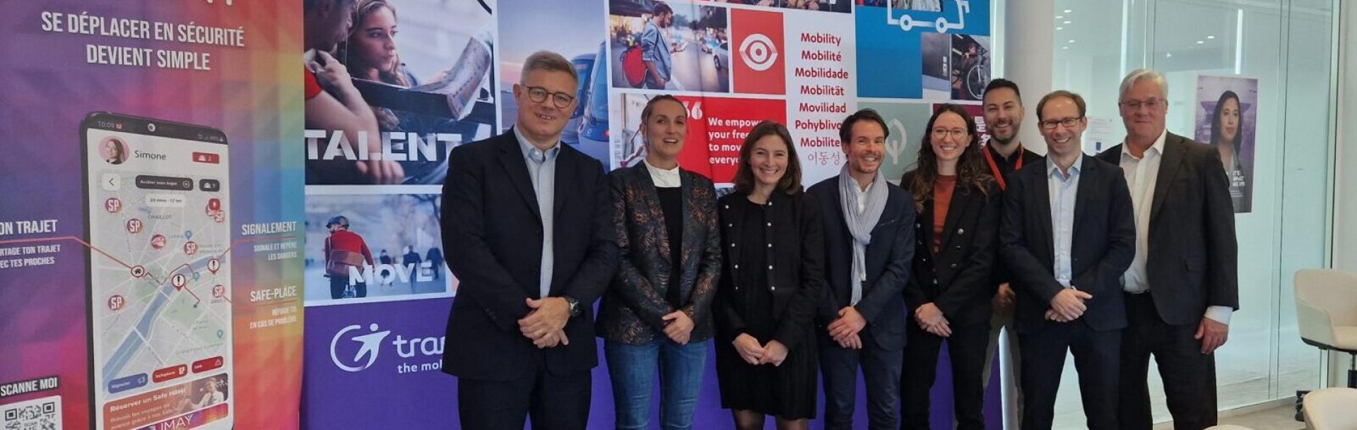 Officialisation du partenariat Transdev et UMAY