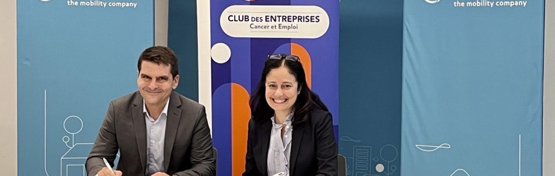 Caroline GONIN DRH et RSE Groupe et de Thierry BRETON Directeur Général de l'Institut