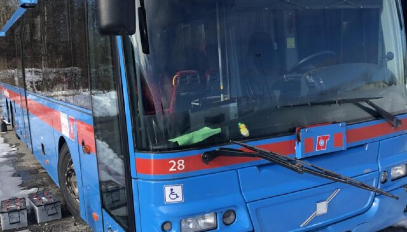 Transdev Sweden blue buses to Ukraine