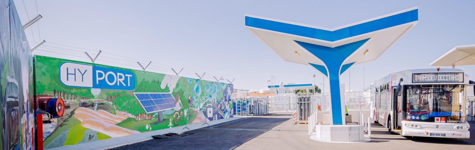 Station de production et de distribution d'hydrogène - Aéroport de Toulouse