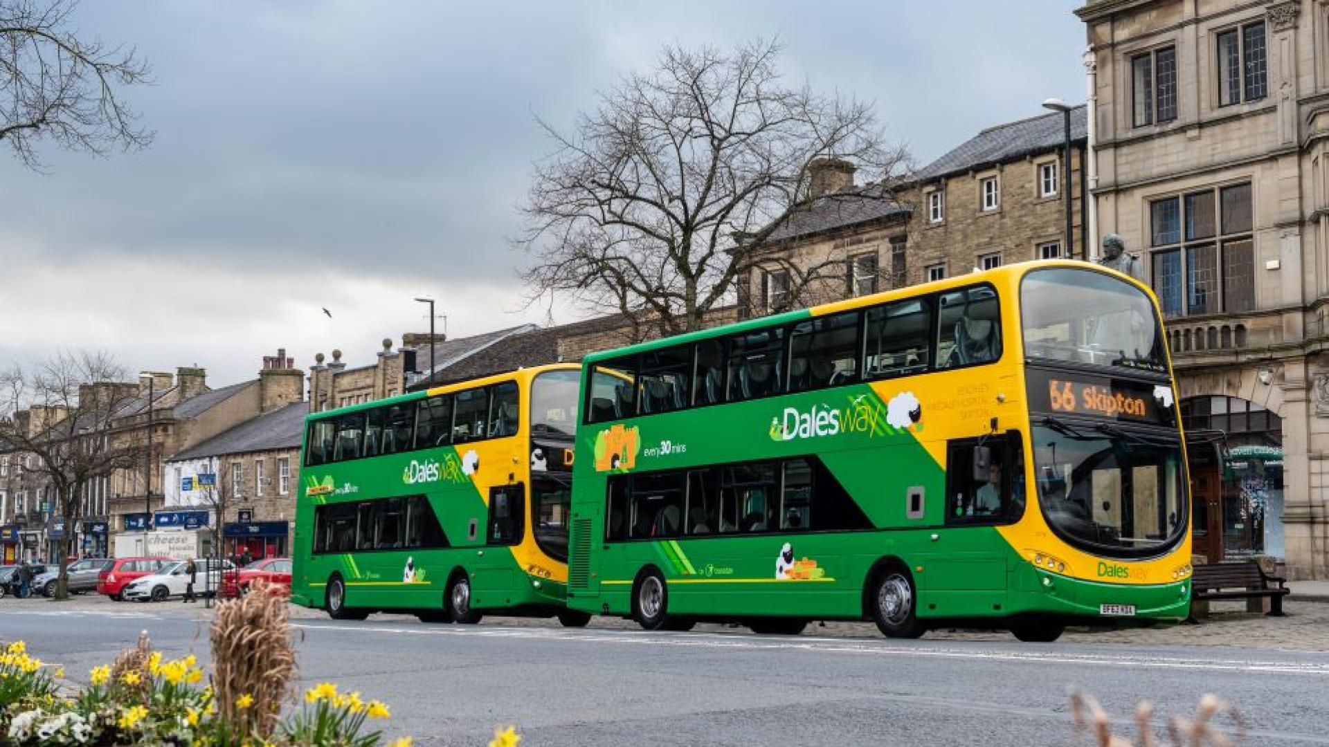 UK Keighley Bus Company bus