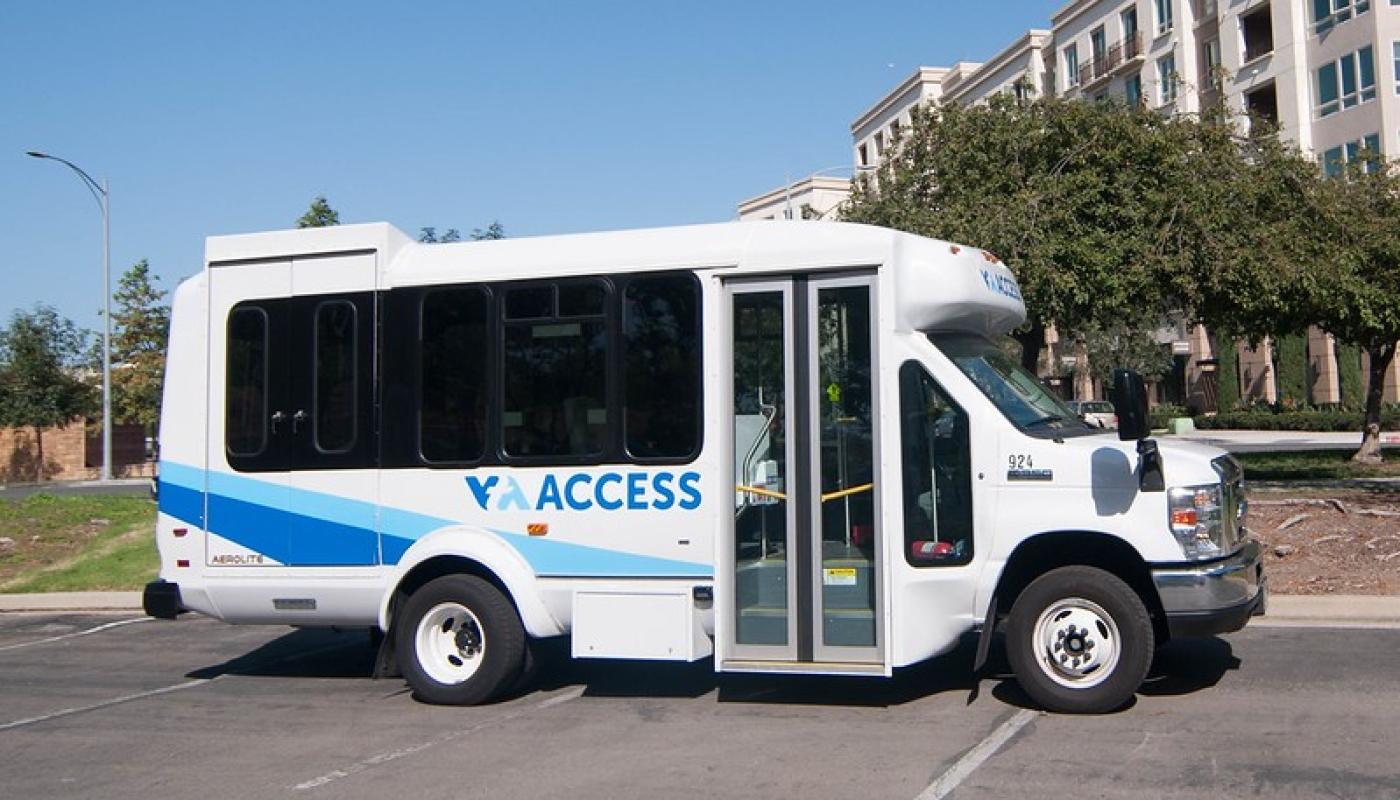 VTA ACCESS Paratransit vehicle