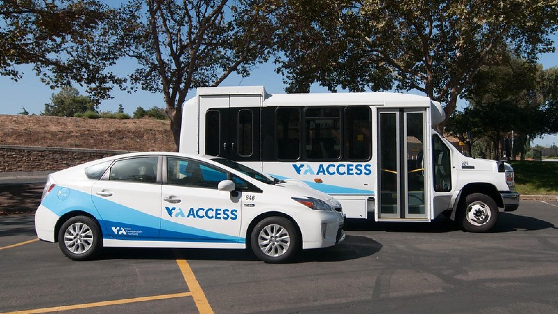 VTA ACCESS Paratransit vehicle