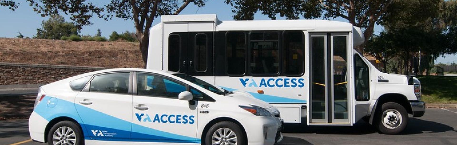 VTA ACCESS Paratransit vehicle