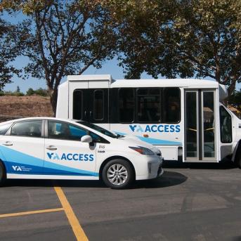 VTA ACCESS Paratransit vehicle